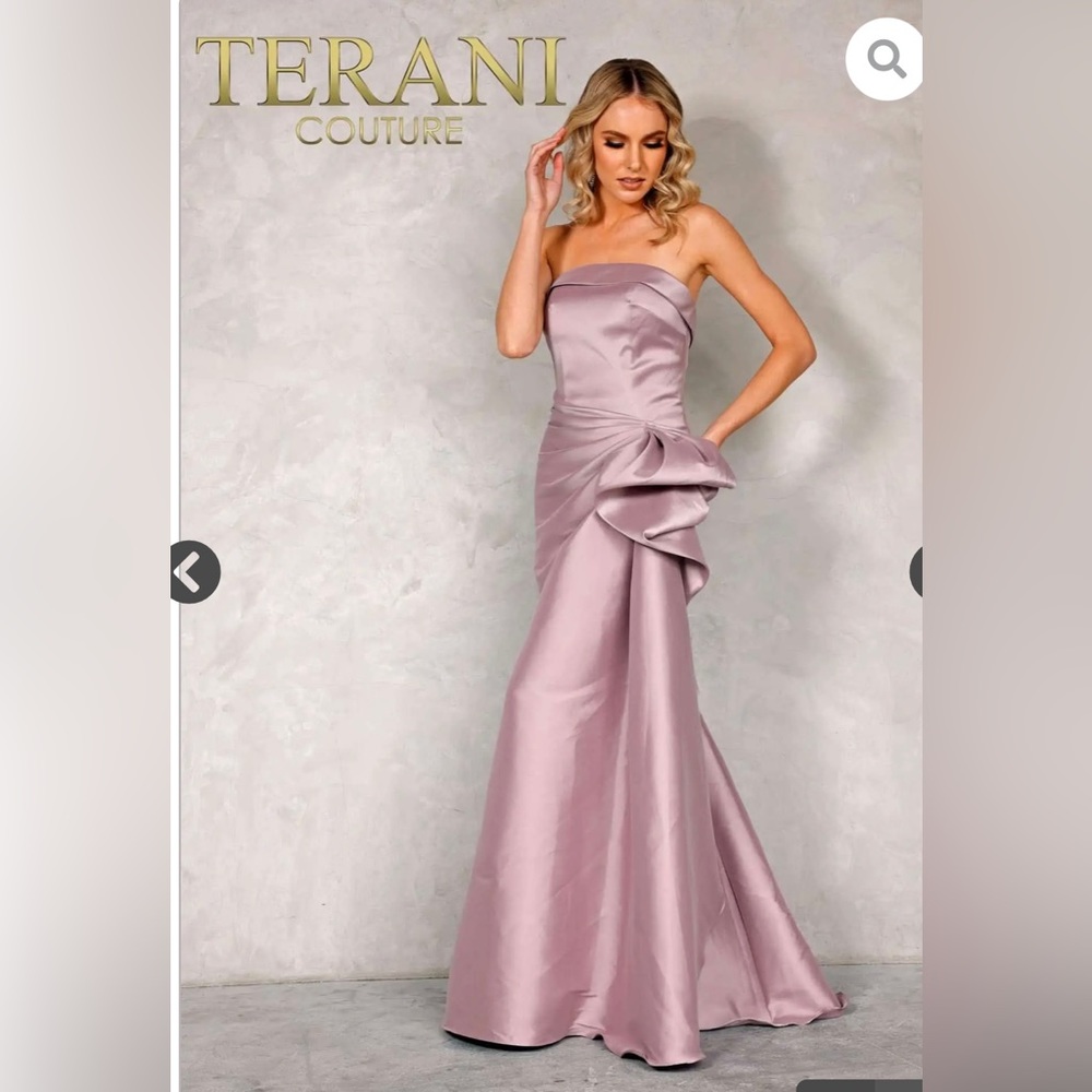 Terani Couture Strapless Dress